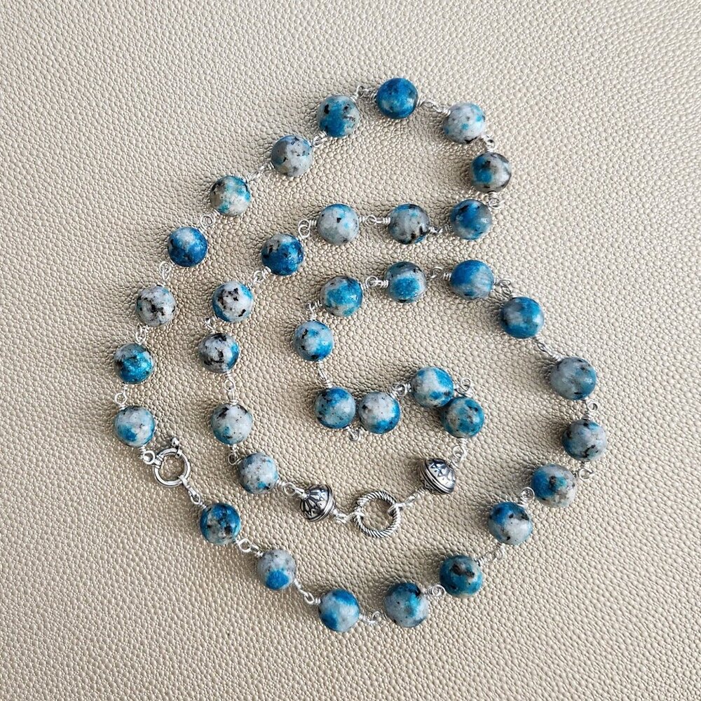 K-2 GEMSTONE NECKLACE--29"